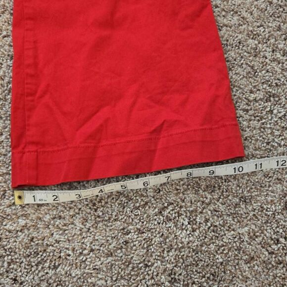 Women's Red LOFT Wide Leg Trouser Dress Pants - Picture 8 of 9